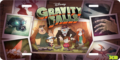 Disney Gravity Falls Vanity License PLate