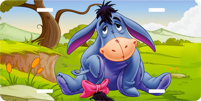 Disney Eeyore Vanity License Plate