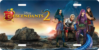 Disney Descendants 2 Vanity License Plate