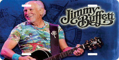 Jimmy Buffett Live License Plate Auto