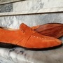 Handmade Men's Loafer Shoes, Men's Tan Brown Suede Loafer Slips Formal Shoes.
