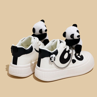 Cute Panda Platform Sneakers - Thumbnail 7