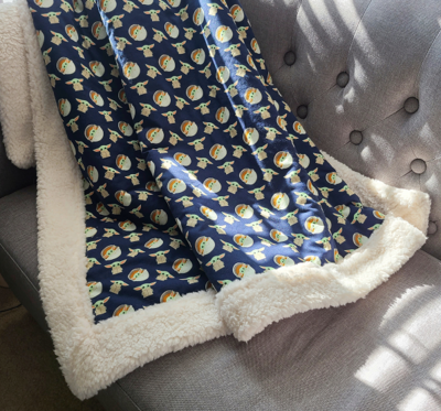 Mando Baby Sherpa Blanket
