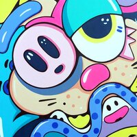 Painting by Maddalena (MAD) "SSUPERLATIVEE"  - Thumbnail 1