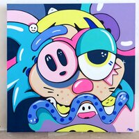 Painting by Maddalena (MAD) "SSUPERLATIVEE"  - Thumbnail 4