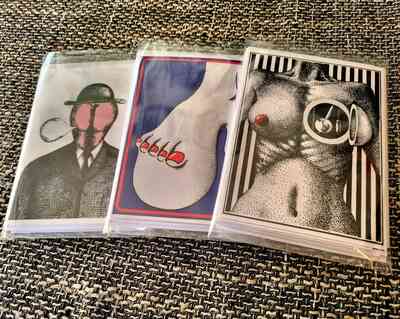 Collection of 16 Mini Prints (various postcard sizes)