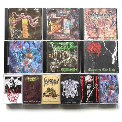 Distro Cds + Tapes