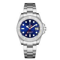 Cadisen Men's diving watch 40mm case NH35A mechanical movt luminous 10ATM business wristwatch C8210 - Thumbnail 3