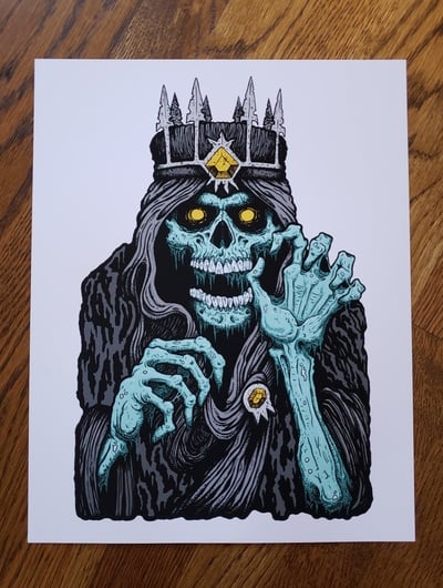 The Lich King - Print 11"x14"