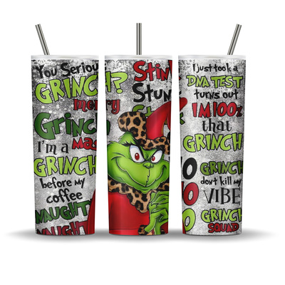 Grinch Stink Stank Stunk and more on 20 oz tumbler