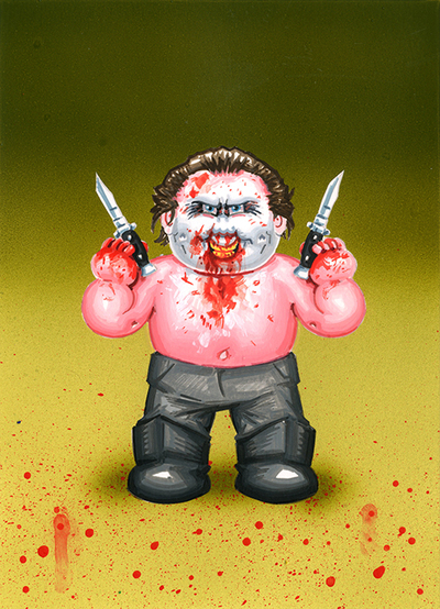 DOM Head / Thirty JUAN Final Art - Horrorible Kids - Series 8 2023