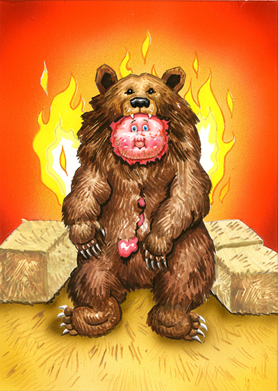 Crispy CHRISTIAN / NICK Offering Final Art - Horrorible Kids - Series 8 2023