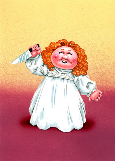 Peppy PIPER / Manic MARGARET Final Art - Horrorible Kids - Series 8 2023