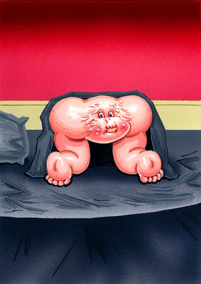 BUD Face / BO Ciety Final Art - Horrorible Kids - Series 8 2023