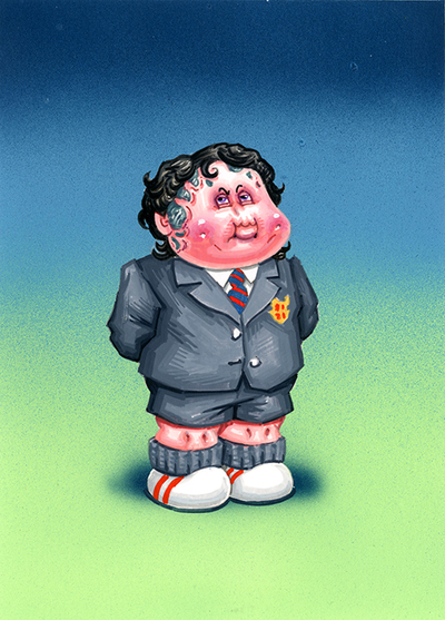 Boy ISH / Little MONTY Final Art - Horrorible Kids - Series 8 2023