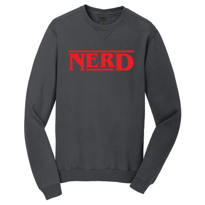 Nerd Crew Neck Sweat Shirt