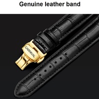 Carnival business watch 40mm dial Seagull mechanical movt 3ATM luminous causal wristwatch 8762G - Thumbnail 5