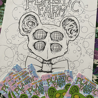 Plastic Farm: Bookplate ORIGINAL ART - SALE!!! - Thumbnail 1