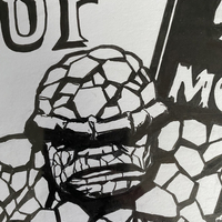 Fantastic Four #51 - cover recreation ORIGINAL ART - SALE!!! - Thumbnail 1