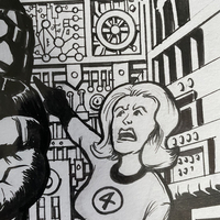 Fantastic Four #51 - cover recreation ORIGINAL ART - SALE!!! - Thumbnail 2