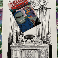 President Mole Man - cover ORIGINAL ART +bonus! - Thumbnail 1