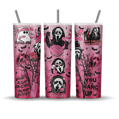 Scream Ghostface 20 oz tumbler