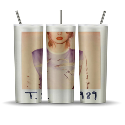 Taylor Swift 1989 CD cover 20 oz tumbler