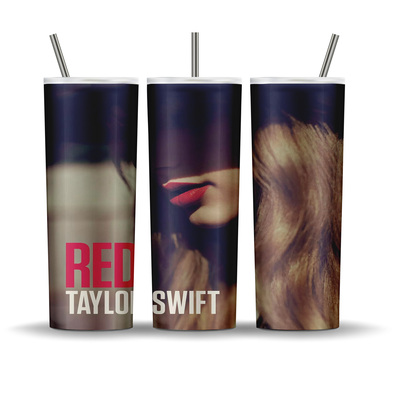 Taylor Swift Red CD Cover 20 oz tumbler