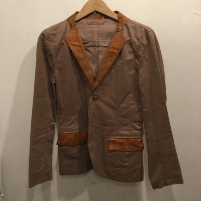 Pigalle purple orange lapel jacket