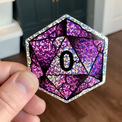 Critical Miss Sticker