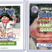 Emptyin' EDDIE Slop Culture Kids RANDY QUAID - CELEBRITY AUTO Card - Thumbnail 1