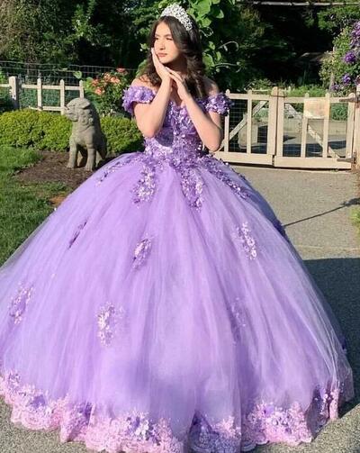 A-line Floor Length Ball Gown Evening Prom Dress