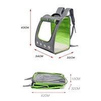 Breathable Porous Pet Backpack Carrier MFB45 - Thumbnail 6