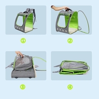 Breathable Porous Pet Backpack Carrier MFB45 - Thumbnail 7