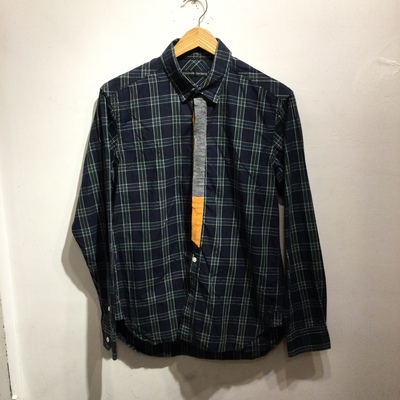 Tsumori Chisato mens plaid shirt 2012
