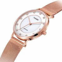 Tianba solar watches TM9006 sapphire Valentine‘s day lovers gift 3ATM causal business wristwatch - Thumbnail 3