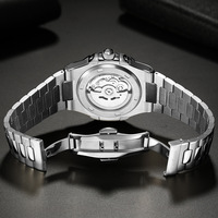 Cadisen Watches Mens 40mm case Japanese NH35A automatic mechanical luminous 10ATM business wristwatch C8222 - Thumbnail 5