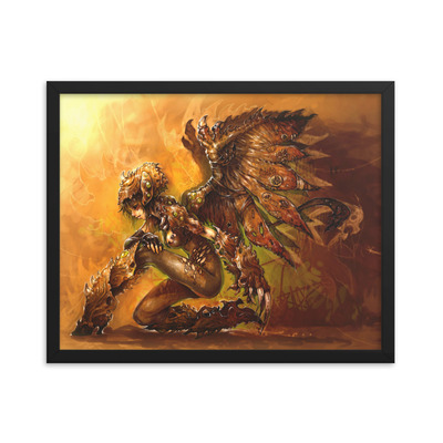 Faiyela framed poster