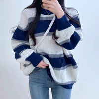 COLORBLOCK STRIPED SWEATER - Thumbnail 5