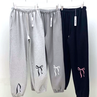 Y2K BOW JOGGER PANTS - Thumbnail 4