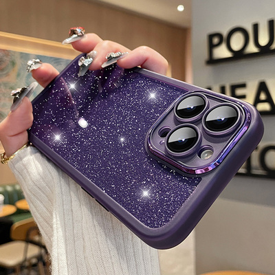 All-inclusive Glitter iPhone 16 15 14 Case IPS623