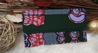 Ankara Printed Wallet