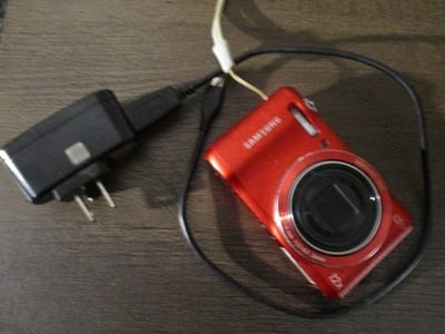 Samsung WB35F 16.2 MP Smart Camera Wi-Fi & NFC Red