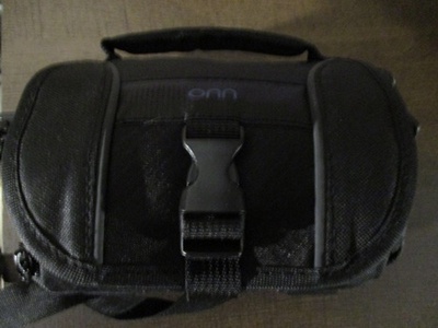 onn. SLR Padded Camera Bag, Black(Used)