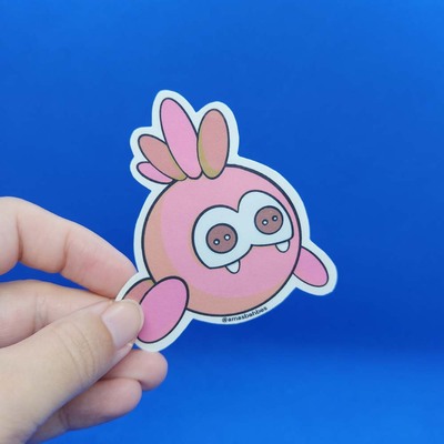 Pink Sand Seal TLOZ sticker