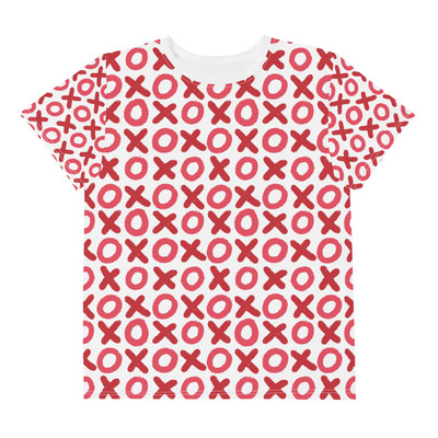 Kisses & Hugs Youth crew neck t-shirt
