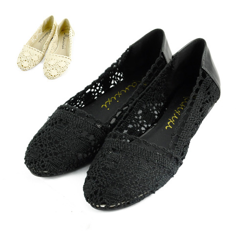 Womens Slip On Hollow Out Flats