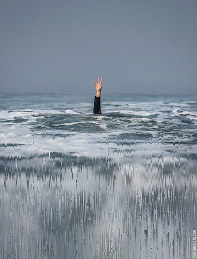 reach - small giclée print 8" x 10" - remastered vertical edition