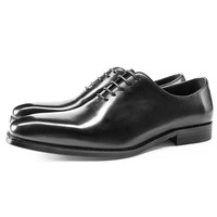 Handmade  Men's leather shoes business dress new groom calfskin shoes 2 colors - Thumbnail 4
