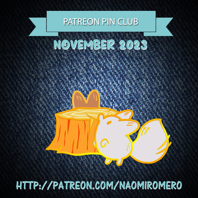 November Sliding 2023 Pin